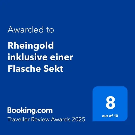 Apartament Rheingold Inklusive Einer Flasche Sekt